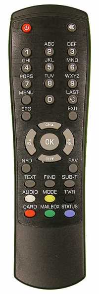 Пульт ДУ SAT GLOBO X80 / X90 (Телекарта, ORTON, OPTICUM)