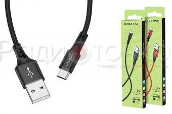 DATA кабель BOROFONE BX20 USB 2.0 - micro USB, 1.0м