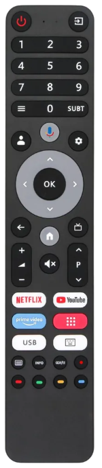 Пульт ДУ Dexp CH-VER.5 (голосовое управление), (Blaupunkt)