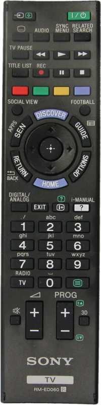 Пульт ДУ SONY RM-ED060 (3D), RM-ED061 (без 3D) оригинал