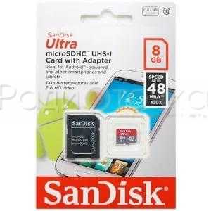Карта памяти Micro-SDHC  8Gb Gerlax 48Mb/s class 10