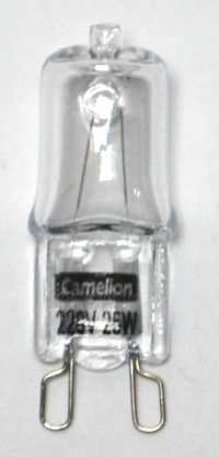 Лампа Camelion JCD G9 230V 25W прозрачная