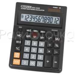 Калькулятор настольный Citizen SDC-444 (12 разряд.)