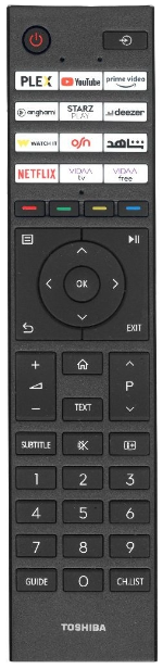 Пульт ДУ TOSHIBA CT-95058 SMART TV (голосовое управление), оригинал