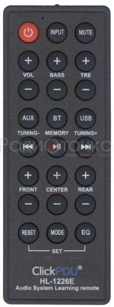 Пульт ДУ УНИВЕРСАЛ LEARNING HL-1226E ClickPdu  (универсальный, обучаемый)