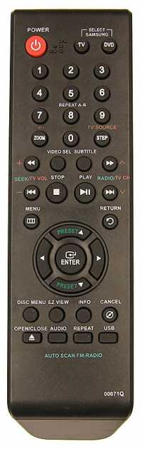 Пульт ДУ Samsung 00071Q (DVD)