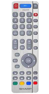Пульт ДУ Sharp SHW/RMC/0111 RF (Aquos), (радиопульт), оригинал