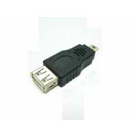 Переходник штекер mini USB - гнездо USB (1012) (OTG)