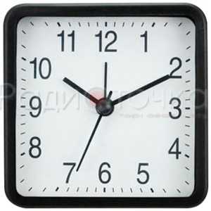 Будильник HomeStar HC-02 (8,3*3,9см, пластик, АА*1шт нет в компл.)