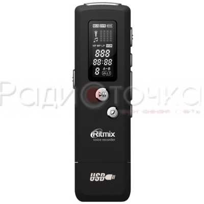 Диктофон RITMIX RR-650 4Gb Black