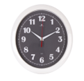Часы настенные "Рубин" Классика (круг d=29см, корпус белый) 6026-022