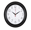 Часы настенные "Рубин" Классика (круг d=21см, корпус черный) 2121-299B