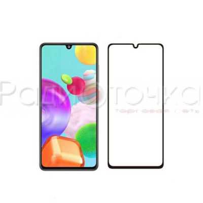 Защитное стекло для Samsung Galaxy A41 (2020) black 2.5D