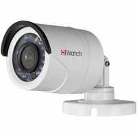 Видеокамера HiWatch DS-T100 уличная HD-TVI с ИК-подсветкой до 20м (1Мп, 1/4" CMOS, 2,8мм, 92°)