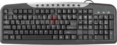 Клавиатура Defender HM-830 RU (чёрн.), USB