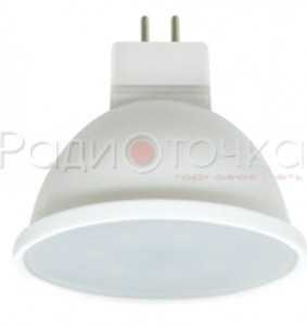 Лампа Ecola MR16 GU5.3 220V 7W 4200 48x50 матовое стекло Light