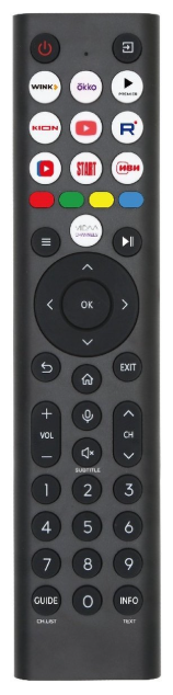 Пульт ДУ Hisense ERF2D38H (голосовое управление)