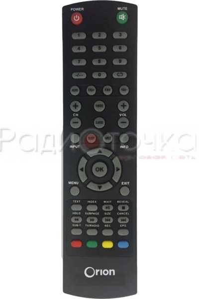 Пульт ДУ ORION ПТ-101ЖК-100ЦТ (Telefunken)