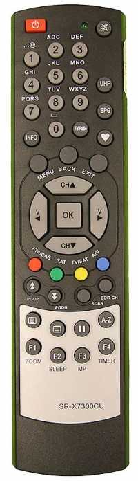 Пульт ДУ SAT Golden Interstar SR-X7300CU (OPEN MAX, STARSAT)