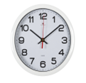 Часы настенные "Рубин" Классика (круг d=22см, корпус белый)