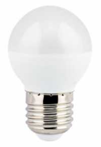 Лампа Ecola G45 E27 220V 7W 2700 75x45 шар Premium