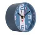 Будильник Рубин d=8см, корпус синий "Классика" В7-021