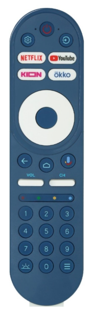 Пульт ДУ KIVI RC70-V2 (голосовое управление)