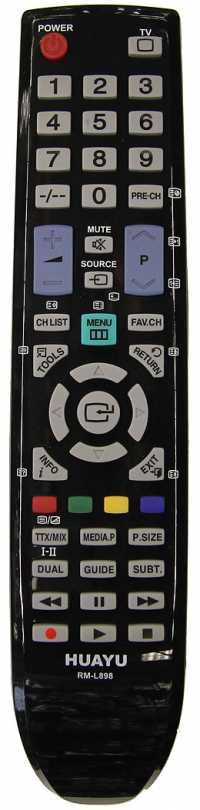 Пульт ДУ Samsung RM-L898 LCD (корпус BN59-01012A) (универс)