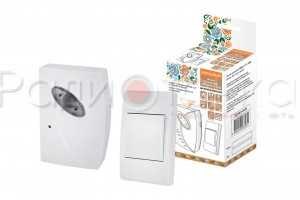 Звонок TDM ЗПБ-Н-11-32М (проводной, "народный", кнопка, 32 мелодии)