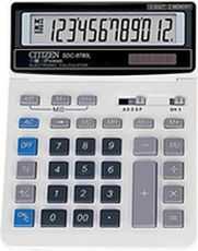 Калькулятор настольный Citizen SDC-8780 (12 разряд.)