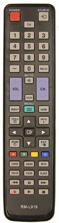 Пульт ДУ Samsung RM-L919 LCD (универс)