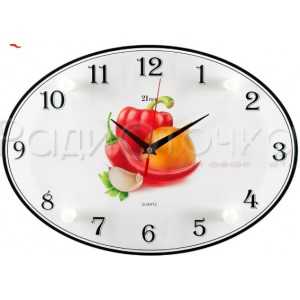 Часы настенные "21 ВЕК" Овощи