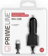 Авто-З/У Prime Line Mini USB 1000 mA