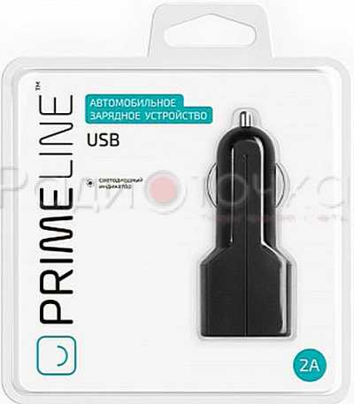 Авто-З/У Prime Line USB 2100 mA