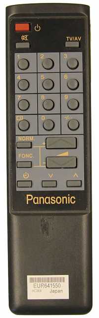 Пульт ДУ Panasonic EUR-641550