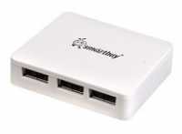Концентратор USB 3.0 Smartbuy SBHA-6000W белый