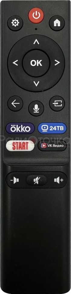 Пульт ДУ TopDevice TPD-V1, YDX-161-1 (RF547A-T1-03), с голосовой функцией, (Витязь), оригинал