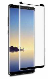 Защитное стекло для Samsung Galaxy Note 8 полноклевое черное 3D