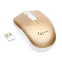 Мышь беспроводная Gembird MUSW-400-G, 800-1600dpi /2 кнопки +колесо-кн./бесшумный клик