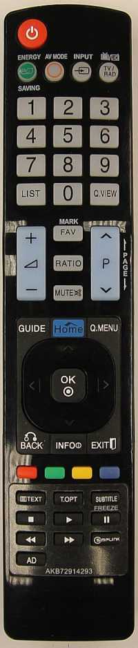 Пульт ДУ LG AKB72914293 / AKB73275606, (RM-L930 универс.)