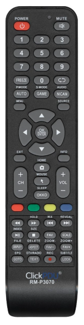 Пульт ДУ Polar RM-P3070 ClickPdu (универс)