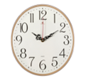 Часы настенные "Рубин" Классика (круг d=25см, корпус бежевый)