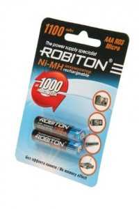 Аккумулятор Robiton /R03 1100mAh Ni-MH BL2