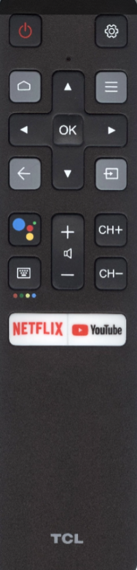 Пульт ДУ TCL RC802V FNR1 Android 4K Smart TV (голосовое управление, YouTube)