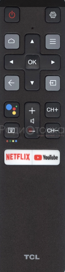 Пульт ДУ TCL RC802V FNR1 Android 4K Smart TV (голосовое управление, YouTube)