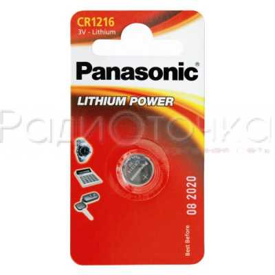 Элемент питания Panasonic CR1216 BL1
