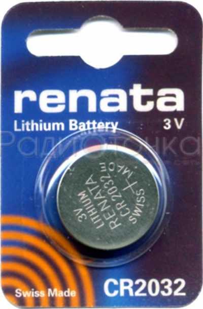 Элемент питания Renata CR2032 BL1