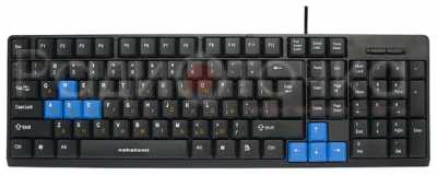 Клавиатура Nakatomi  KN-03U Black Navigator, USB