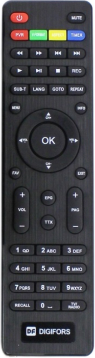 Пульт ДУ SAT Digifors HD 50 Ali