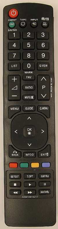 Пульт ДУ LG AKB72915217, LCDTV
